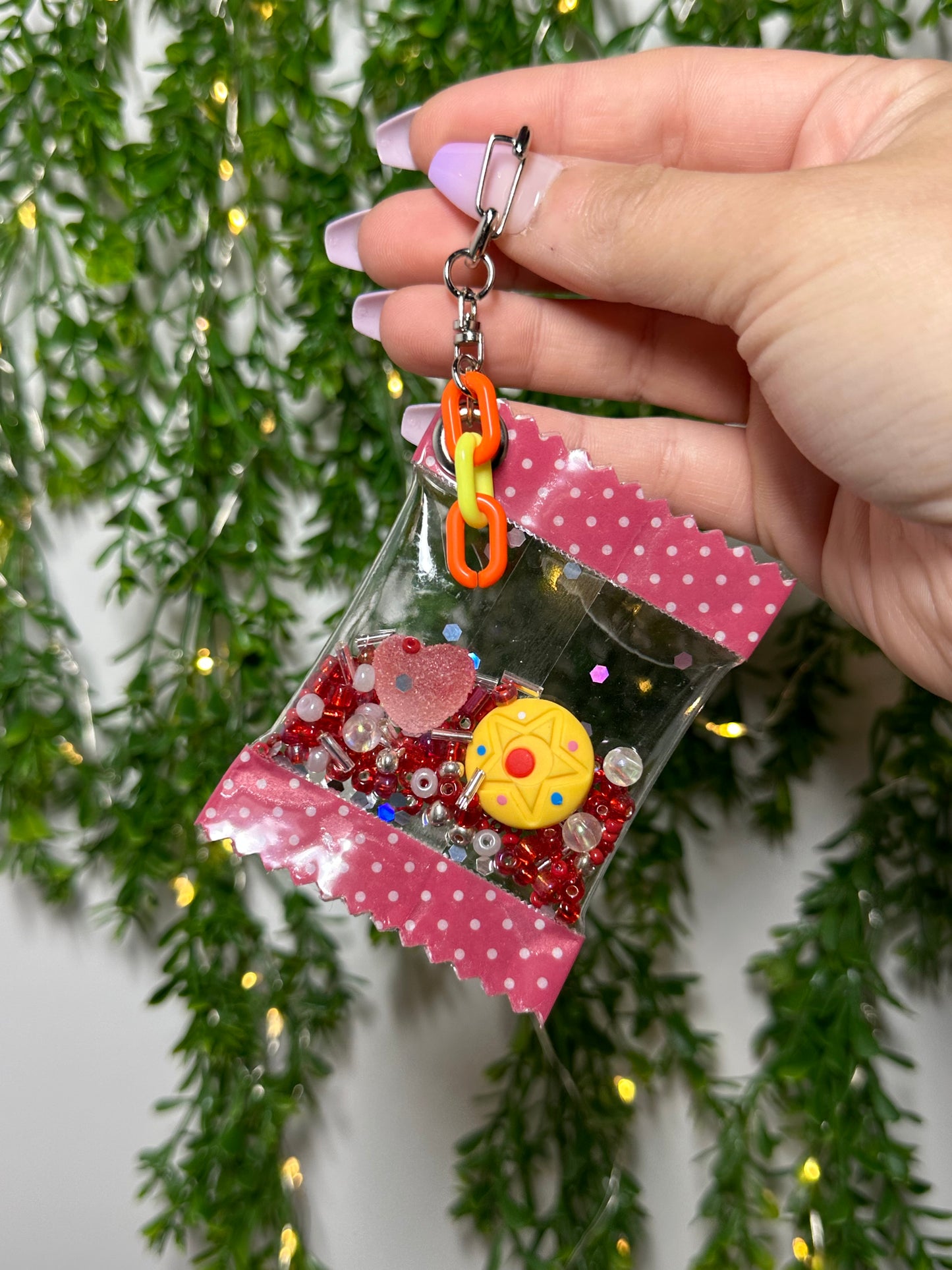 Anime Candy shaker Keychain