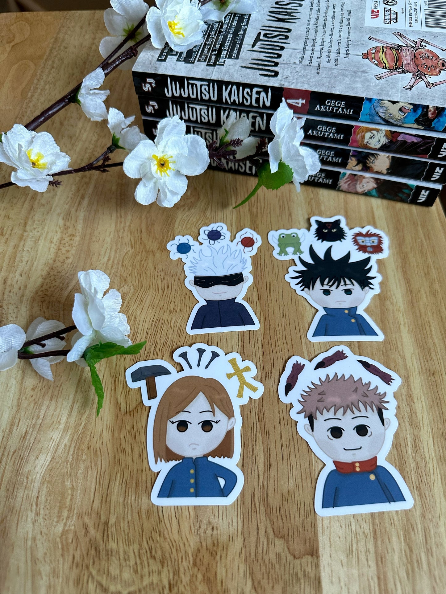 Cursed crew stickers