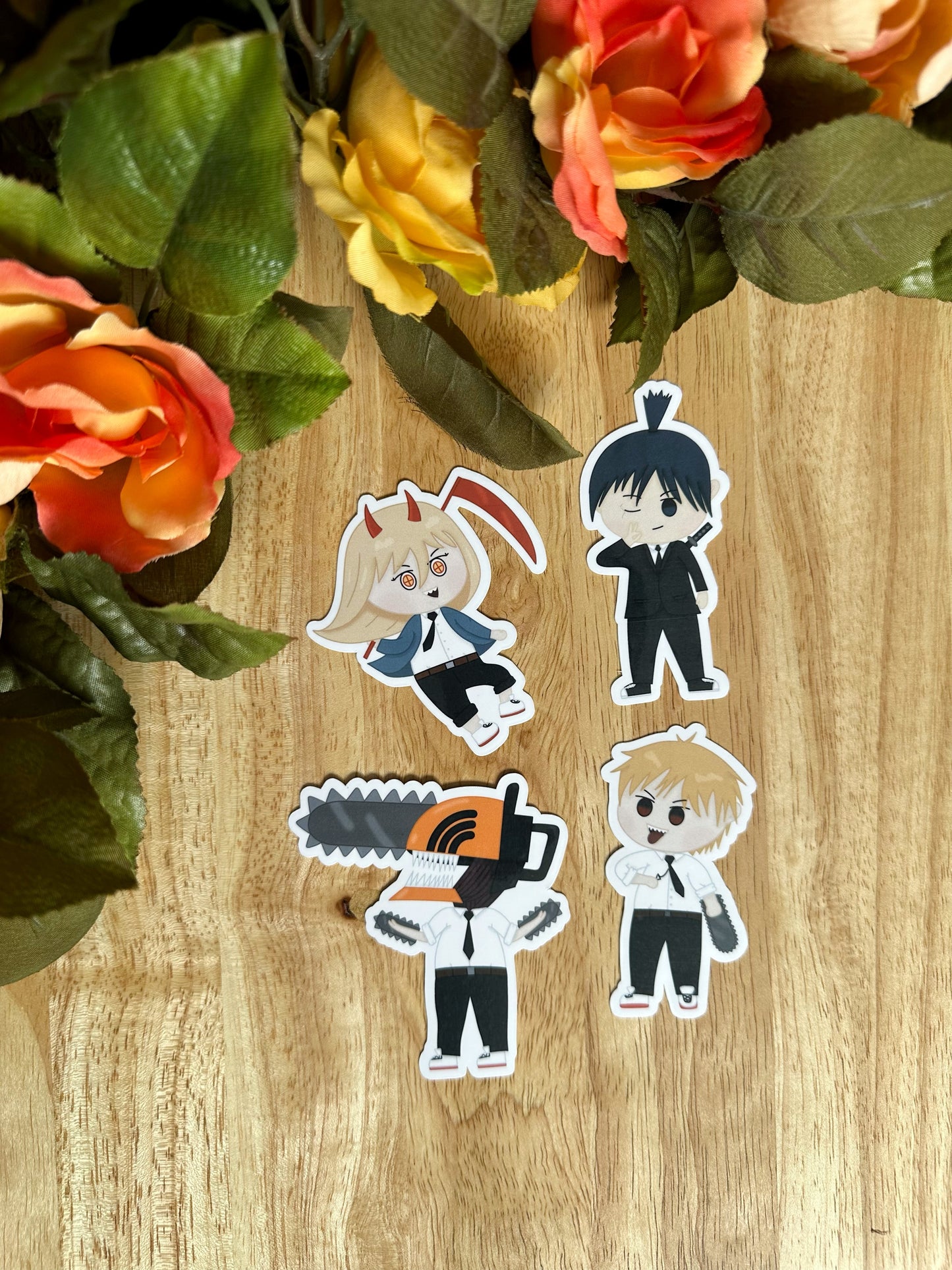 Chainsaw Crew Stickers