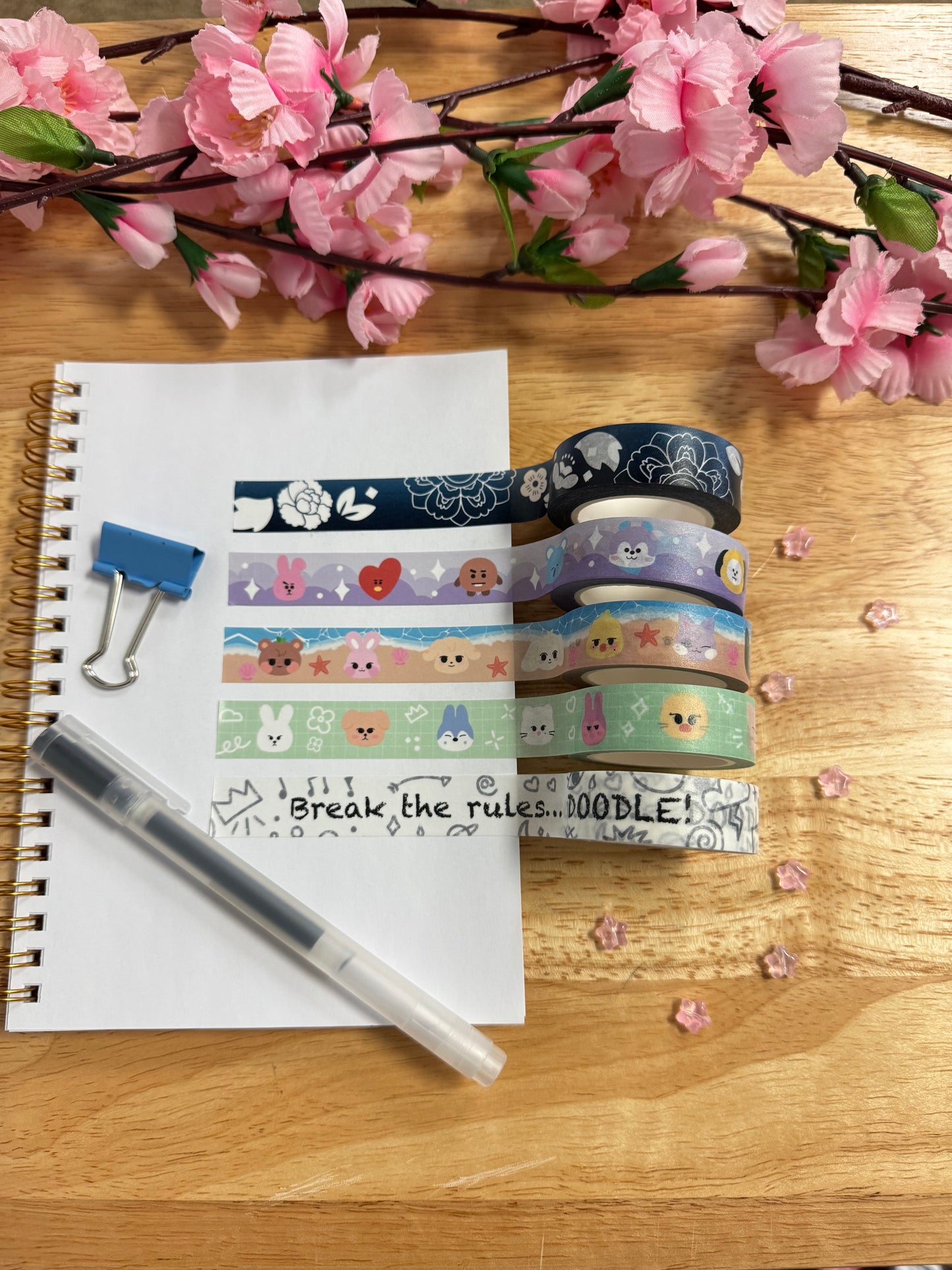 Kpop Washi tape